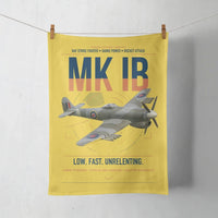 Thumbnail for Hawker Typhoon Mk IB design on yellow towel