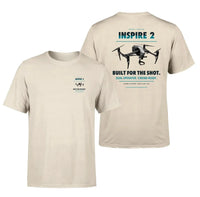 Thumbnail for DJI Inspire 2 design on beige t shirt