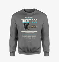 Thumbnail for TRENT 800 design on gray sweatshirt