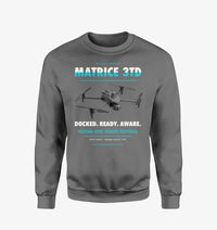 Thumbnail for DJI Matrice 3TD design on gray sweatshirt