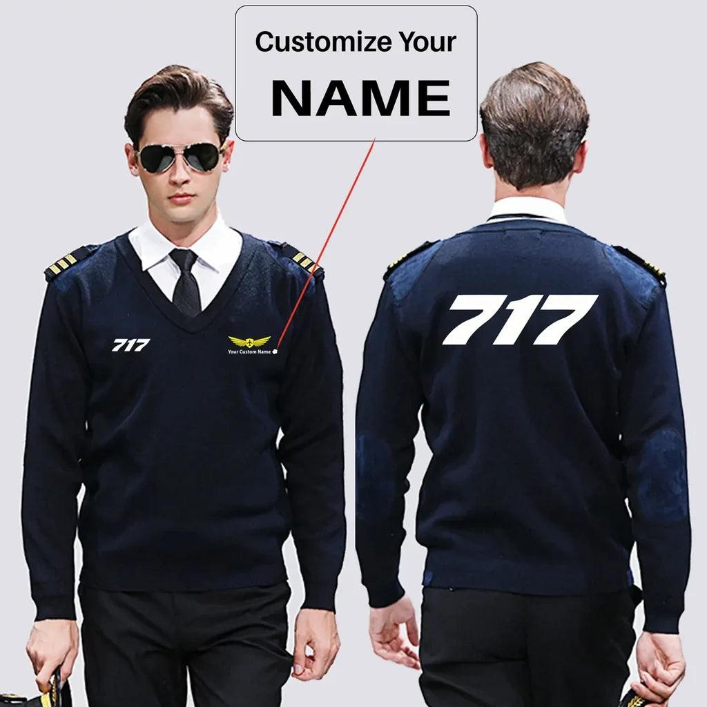 Customisable Boeing 717 Sweater - view 3