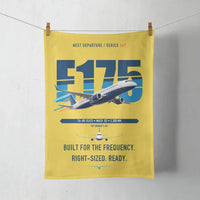 Thumbnail for Embraer E175 design on yellow towel