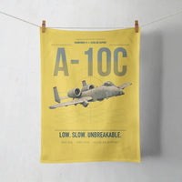 Thumbnail for A-10C Thunderbolt II design on yellow towel