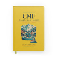 Thumbnail for Chambéry-Savoie Airport (CMF) design on yellow notebook