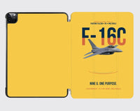 Thumbnail for F-16C Fighting Falcon Nine G One Purpose design on yellow ipad tablet case