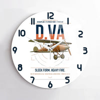 Thumbnail for Albatros D.Va design on white no frame wall clock