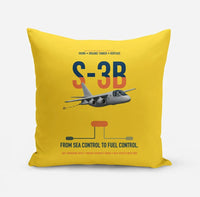 Thumbnail for S-3B Viking design on yellow pillow