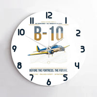 Thumbnail for Martin B-10 design on white no frame wall clock