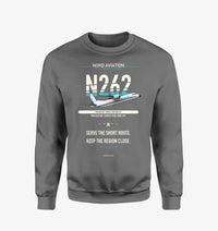Thumbnail for Nord 262A design on gray sweatshirt