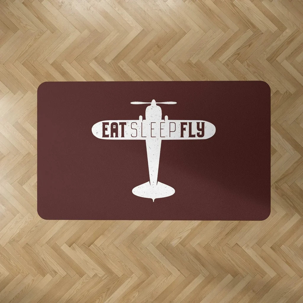 Eat Sleep Fly & Propeller Floor Mat - view 3