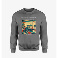 Thumbnail for VINTAGE G4247 - The Soda Fountain Airport - Designed Sweatshirts design on gray