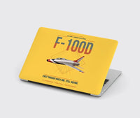 Thumbnail for F-100D Super Sabre design on yellow MacBook case