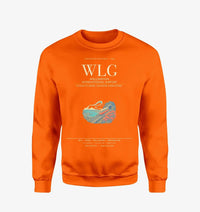 Thumbnail for Wellington International Airport WLG Sweatshirt - Orange