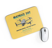 Thumbnail for DJI Matrice 30T design on yellow rectangle mouse pad