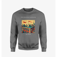 Thumbnail for VINTAGE G4312 - The Rooftop Windsock - Designed Sweatshirts design on gray