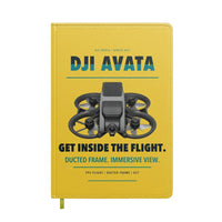 Thumbnail for DJI Avata design on yellow notebook