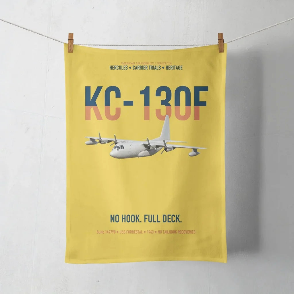 KC-130F BuNo 149798 design on yellow towel