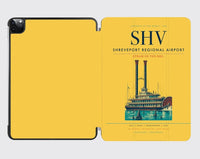 Thumbnail for Shreveport Regional Airport (SHV) design on yellow ipad tablet case