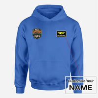 Thumbnail for Customisable Retro BELL HUEY UH-1 Hoodie - view 3