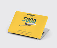 Thumbnail for Bombardier Global 5000 design on yellow MacBook case