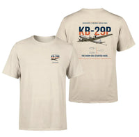 Thumbnail for KB-29P SUPERFORTRESS design on beige double-side t-shirt, double-side print