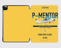 Thumbnail for Tecnam P-Mentor design on yellow ipad tablet case