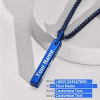 Thumbnail for Customisable Your Custom Design & Image Necklace - view 3