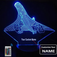 Thumbnail for Customisable Concorde 3D Lamp - view 11
