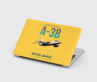 Thumbnail for A-3B Skywarrior design on yellow MacBook case