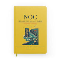 Thumbnail for Ireland West Airport Knock (NOC) design on yellow notebook
