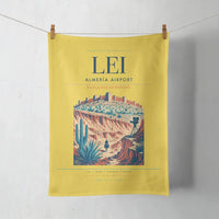 Thumbnail for Almería Airport (LEI) design on yellow towel