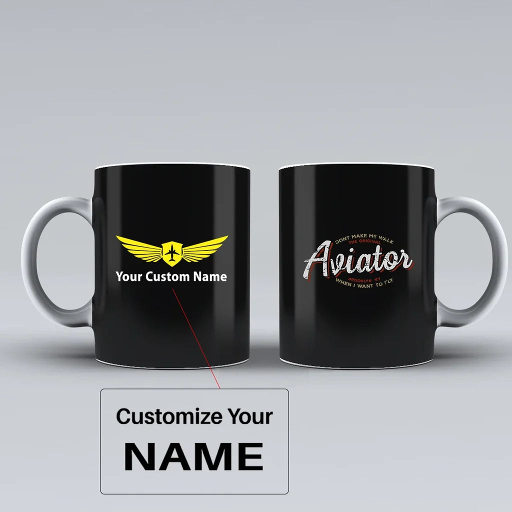 Customisable Aviator Mug - view 3