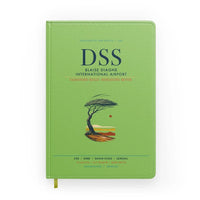 Thumbnail for Blaise Diagne International Airport (DSS) design on light green notebook