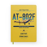 Thumbnail for Air Tractor AT-802F design on yellow notebook