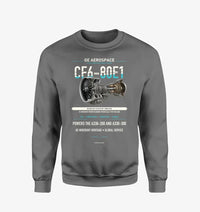 Thumbnail for CF6-80E1 design on gray sweatshirt