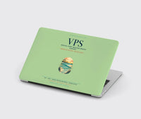 Thumbnail for Destin Fort Walton Beach Airport (VPS) design on light green MacBook case