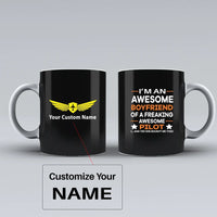 Thumbnail for Customisable I am an Awesome Boyfriend Mug - view 3