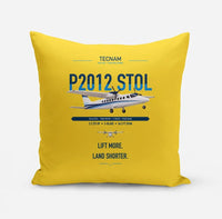 Thumbnail for Tecnam P2012 STOL design on yellow pillow