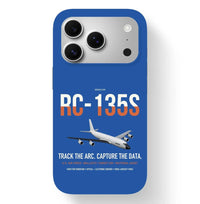 Thumbnail for RC-135S Cobra Ball design on blue magsafe iphone case, for iPhone 17 Pro