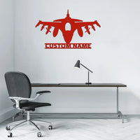Thumbnail for Customisable Aircraft Silhouette Metal Sign - view 3