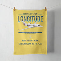 Thumbnail for Cessna Citation Longitude design on yellow towel
