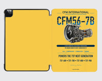 Thumbnail for CFM56-7B design on yellow ipad tablet case