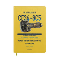 Thumbnail for CF34-8C5 design on yellow notebook