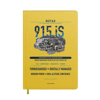 Thumbnail for 915 iS design on yellow notebook