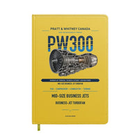 Thumbnail for PW300 design on yellow notebook
