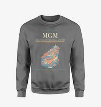 Thumbnail for Montgomery Regional Airport (MGM) design on gray sweatshirt