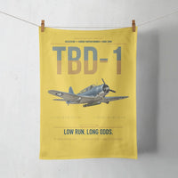 Thumbnail for TBD-1 Devastator design on yellow towel