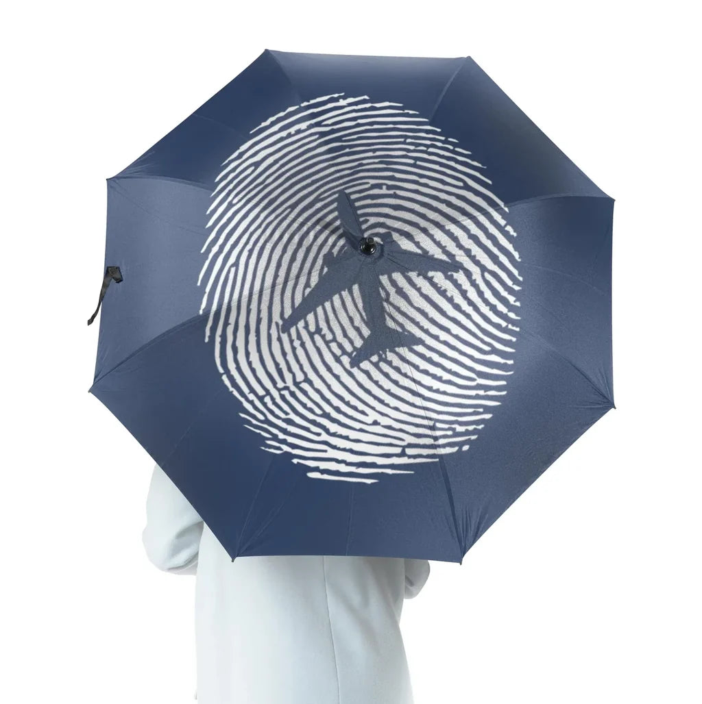 Aviation Finger Print Umbrella - view 3