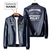 Thumbnail for Student Pilot Leather Jacket - view 3