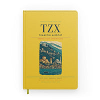 Thumbnail for Trabzon Airport (TZX) design on yellow notebook